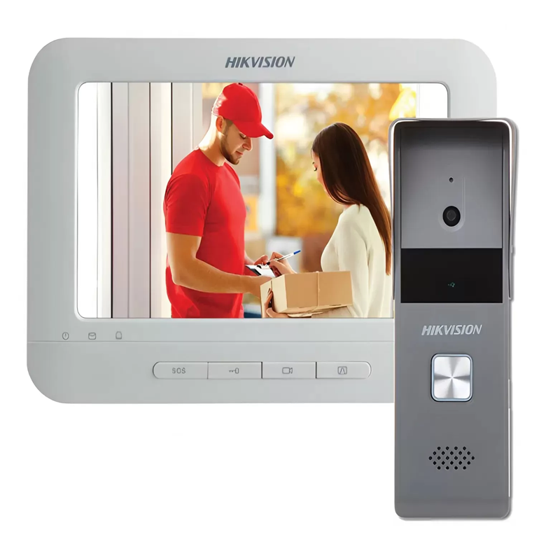 Bộ chuông cửa hình Hikvision DS-KIS203T