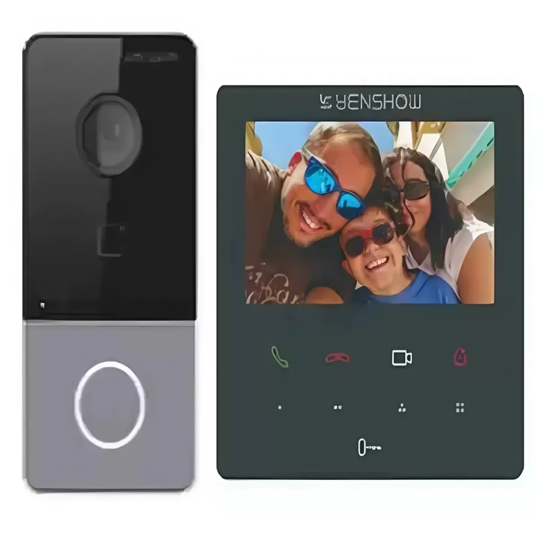 Bộ chuông cửa hình Hikvision IP SH-KIS6601-WE