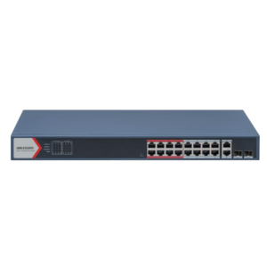 Switch mạng thông minh 16 cổng PoE Hikvision DS-3E1318P-EI