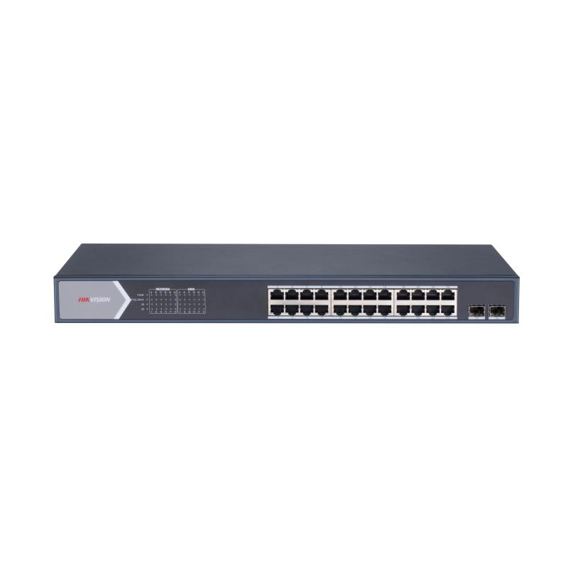 Switch mạng PoE Gigabit 24 cổng Hikvision DS-3E1526P-SI