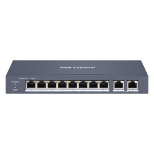 Switch mạng thông minh 8 cổng PoE Hikvision DS-3E1310HP-EI