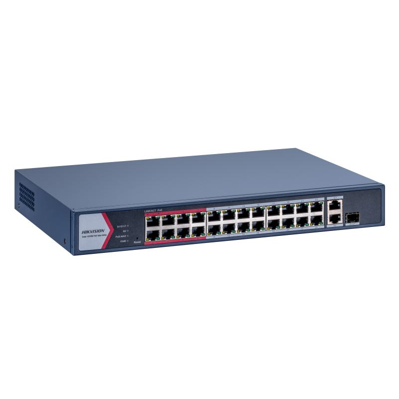 Switch mạng thông minh 24 cổng PoE Hikvision DS-3E1326P-EI/M